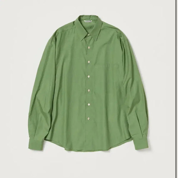 [BUNJANG] Auralee Washed Twill Shirt Size 1 / Auralee 오라리 워시드 트윌 셔츠 1사이즈