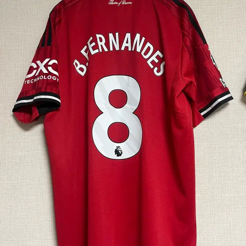[BUNJANG] Manchester United 25-26 Home Jersey Player Version Size L / 25-26 시즌 맨유 홈 브페 유니폼