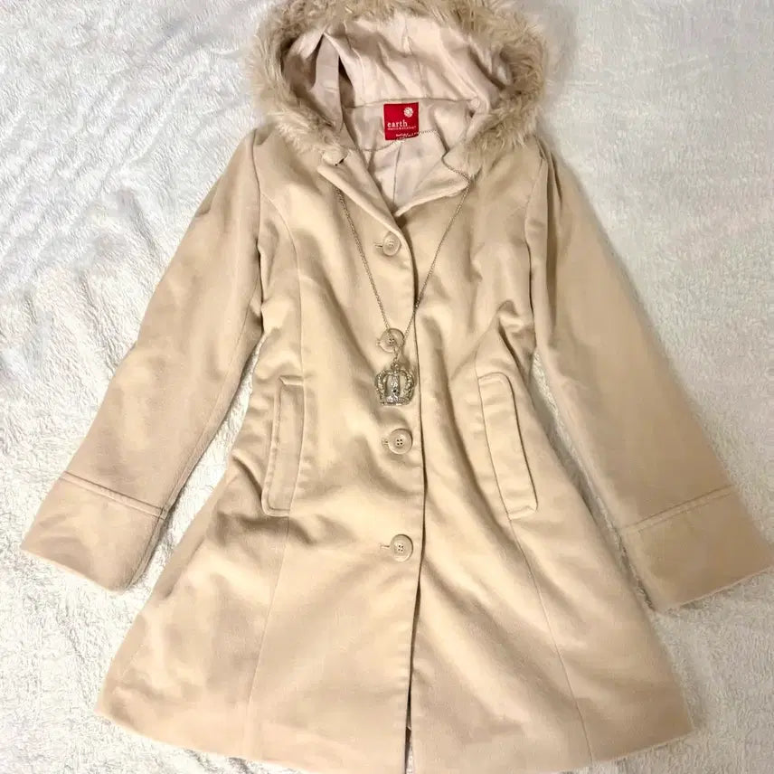 [BUNJANG] Latte Hime Gyaru Lovely Coat Japanese Vintage Lolita / 라떼갸루 히메갸루 러블리 코트 일본빈티지 로리타 로걀 달천깔 히메카지
