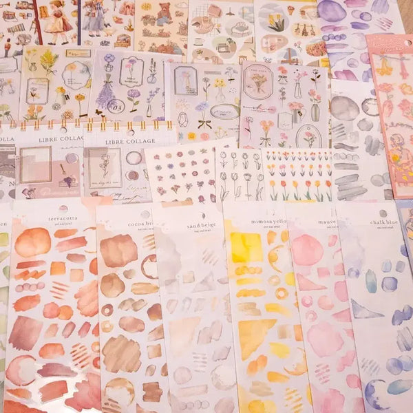 [BUNJANG] Japanese Style Diary Decor Sticker Bundle (Mind Wave, Curia, etc.) / 일본 감성 수입 다꾸 스티커(마인드웨이브, 큐리아 등) 일괄