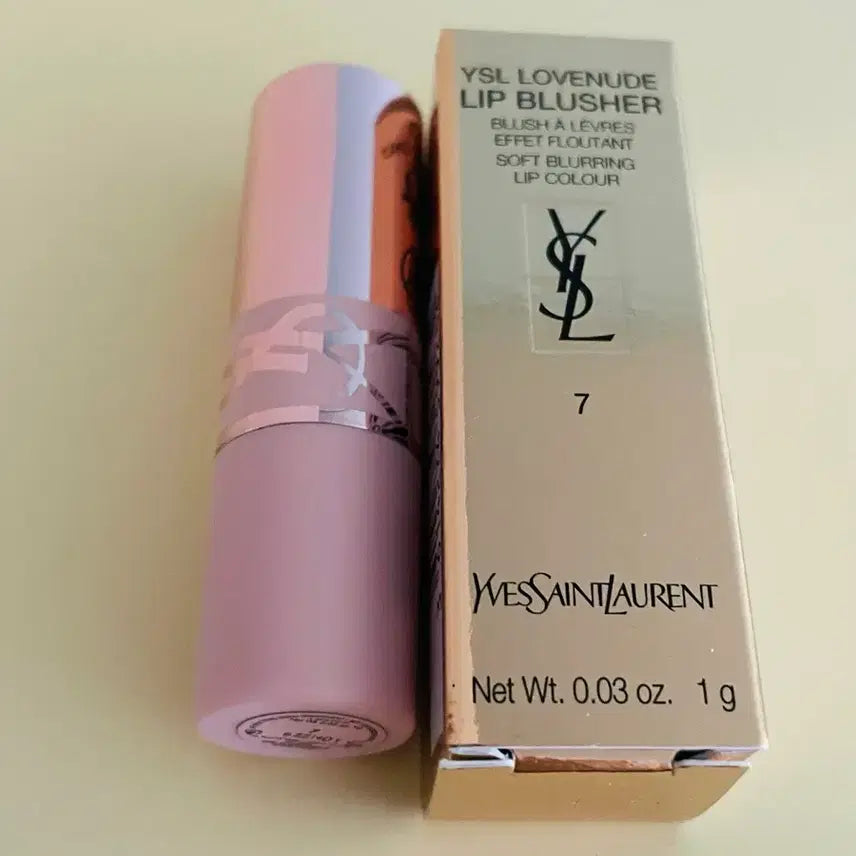 [BUNJANG] Yves Saint Laurent Love Nude Lip Blusher No. 7 / 입생로랑 러브누드 립 블러셔 7호