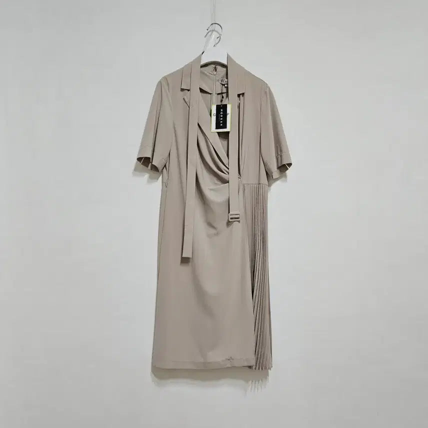 [BUNJANG] Morgan Pleated Long Dress / 모르간 플리츠 롱원피스