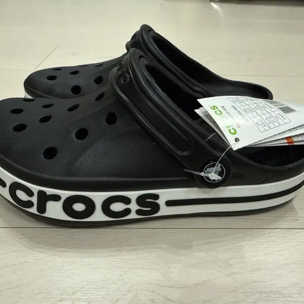 [BUNJANG] Crocs Bayaband Clog Black 240 / 크록스 바야밴드 클로그 블랙 240 새상품