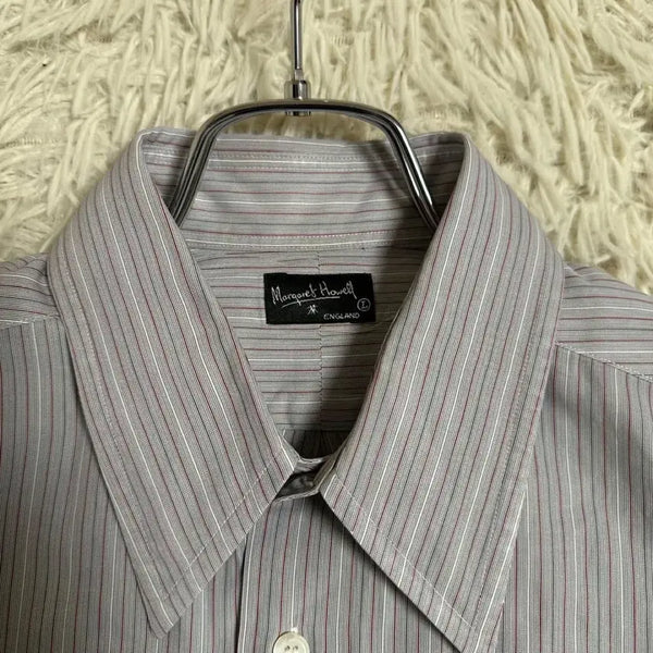 [BUNJANG] Margaret Howell Striped Cotton Shirt / 마가렛 호웰 스트라이프 셔츠