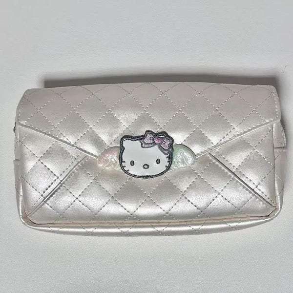 [BUNJANG] Hello Kitty Angel Quilting Pouch / 헬로키티 엔젤 퀄팅 파우치