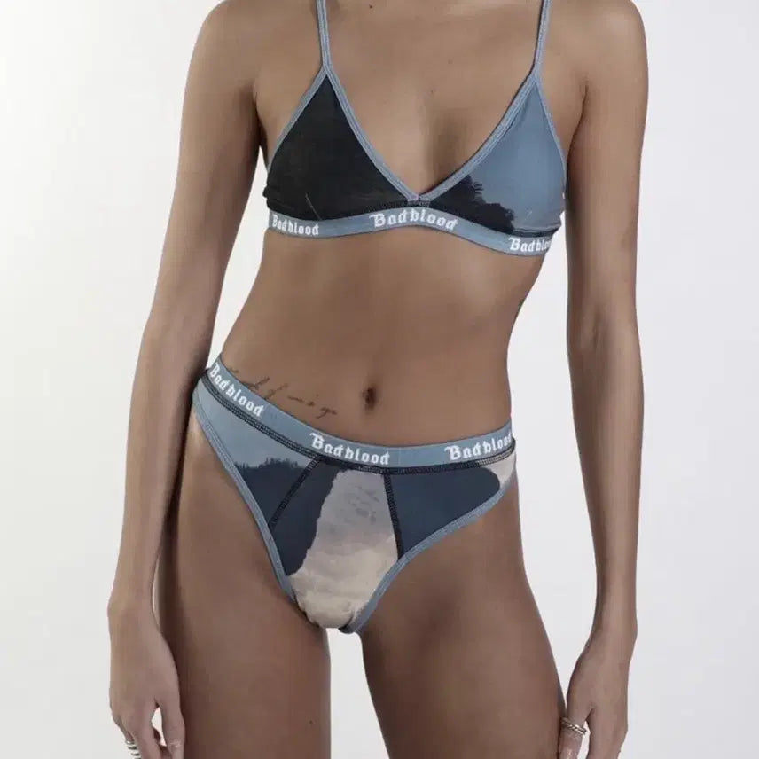 [BUNJANG] Badblood Himalaya Bikini Bottom Swimwear / 배드블러드 히말라야 팬티 수영복 새상품