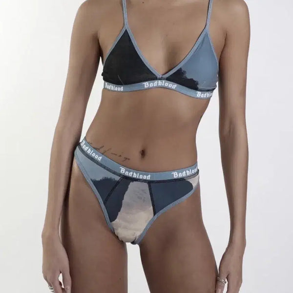[BUNJANG] Badblood Himalaya Bikini Bottom Swimwear / 배드블러드 히말라야 팬티 수영복 새상품