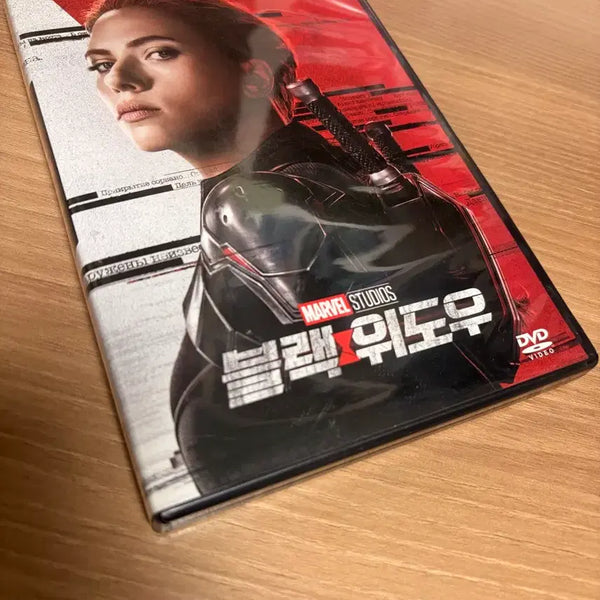 [BUNJANG] Marvel Black Widow Scarlett Johansson Steelcase DVD / 마블 블랙 위도우 스칼렛 요한슨 DVD