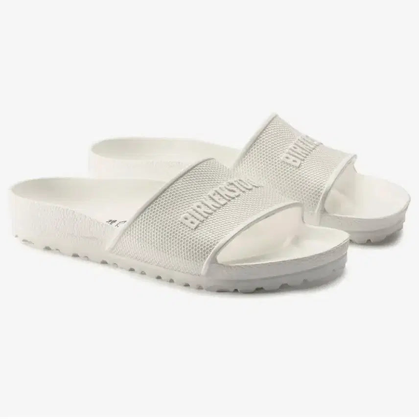 [BUNJANG] Birkenstock Slippers White / 버켄스탁 슬리퍼