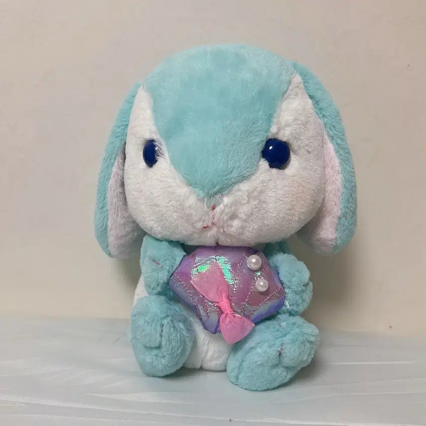 [BUNJANG] Potetousa Loppy "Heart of the Sea" Aqua-chan Jumbo Plush / 포테우사 롯삐 바다의 마음 아쿠아짱 점보 인형