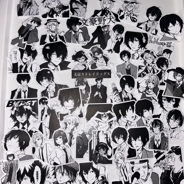 [BUNJANG] Bungo Stray Dogs Dazai Chuuya Ranpo Atsushi Die-Cut Stickers Bundle Set / [최저가] 문스독 인스 인컷 문호스트레이독스 다자이 츄야 란포 아츠시