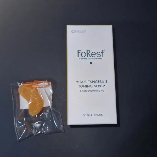 [BUNJANG] Forest Gultamin Serum with Tangerine Keychain / 포레스트 귤타민 세럼 /귤 키링