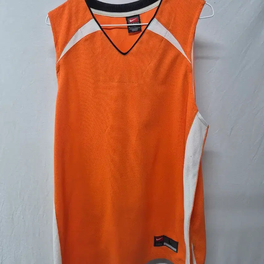 [BUNJANG] Nike Orange Basketball Jersey Sleeveless / 나이키 오렌지 농구 져지 민소매 개당