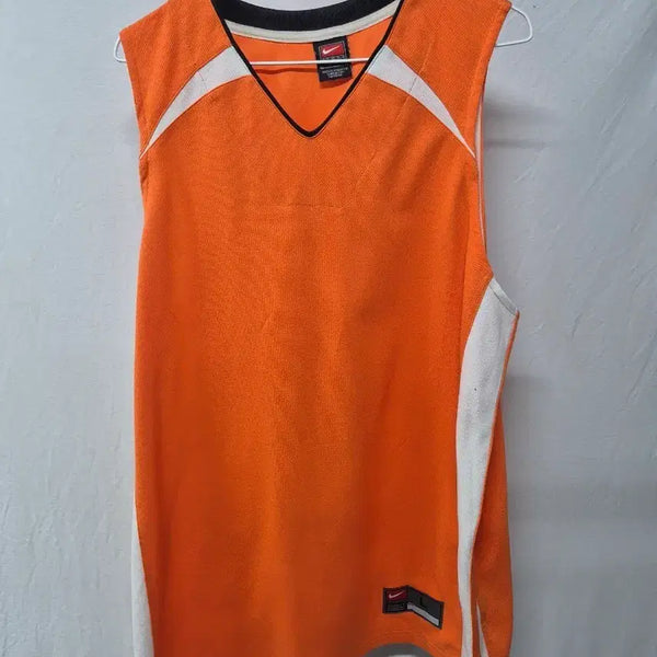 [BUNJANG] Nike Orange Basketball Jersey Sleeveless / 나이키 오렌지 농구 져지 민소매 개당