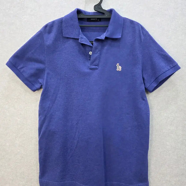 [BUNJANG] Hazzys Women's Purple Logo Short Sleeve Polo T-Shirt / 헤지스 여성 PK 반팔 카라티 HAZZYS