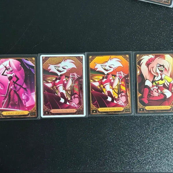 [BUNJANG] Cherry Bomb Angel Card Set Bundle Set / [일괄] 해즈빈호텔 엔젤 체리밤 포일 드랙엔젤 카드 세트