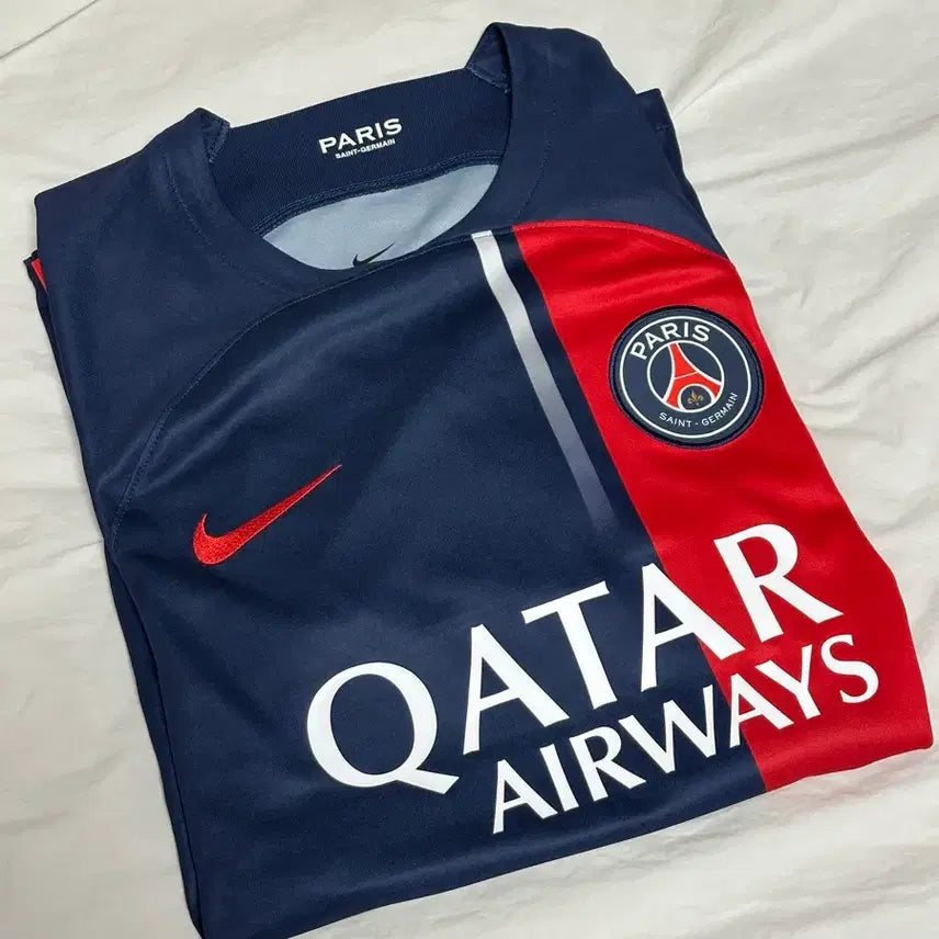 [BUNJANG] Nike Paris Saint-Germain 2023/24 Dri-FIT Stadium Home Jersey - Midnight / 나이키 파리 생제르맹 2023/24 드라이핏 스타디움 홈 저지 미드나잇