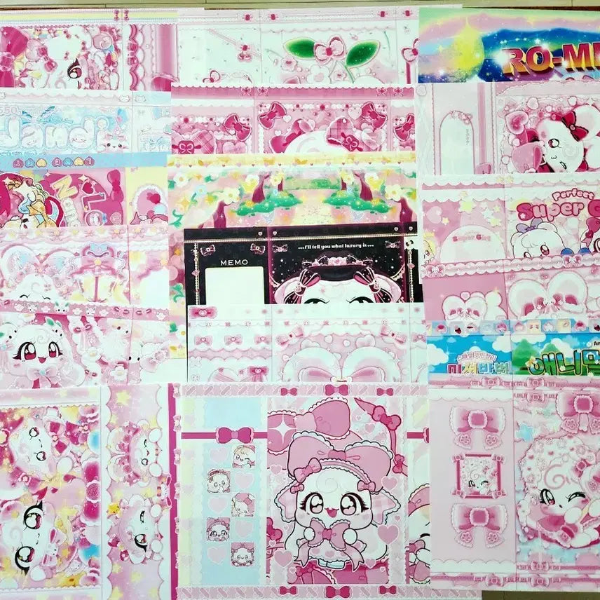 [BUNJANG] Yumja Wrapping Paper Mix Set (50 Sheets) / 윰자 랩핑지믹스 50장기준