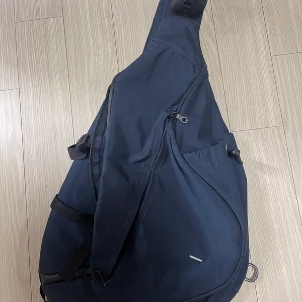 [BUNJANG] Worldwide Movement x After Pray Pairs Bag Navy / 월스와일무브먼트x에프터 프레이 페어스백