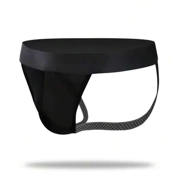 [BUNJANG] Men's Black Back Slit Briefs - Size M / 섹시 남성 블랙 뒤 트임 팬티 M 사이즈