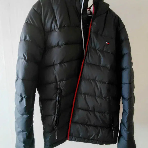 [BUNJANG] Tommy Hilfiger Black Padded Jumper / 타미힐피거 블랙 패딩 점퍼
