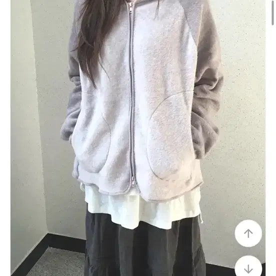 [BUNJANG] Fleece Zip-Up Vest / 후리스 에이블리