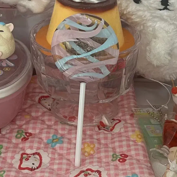 [BUNJANG] Vintage Italian Glass Candy Sculpture / 희귀 유리공예 이탈리아 막대사탕 캔디 스위츠 빈티지 고전 디저트 소품
