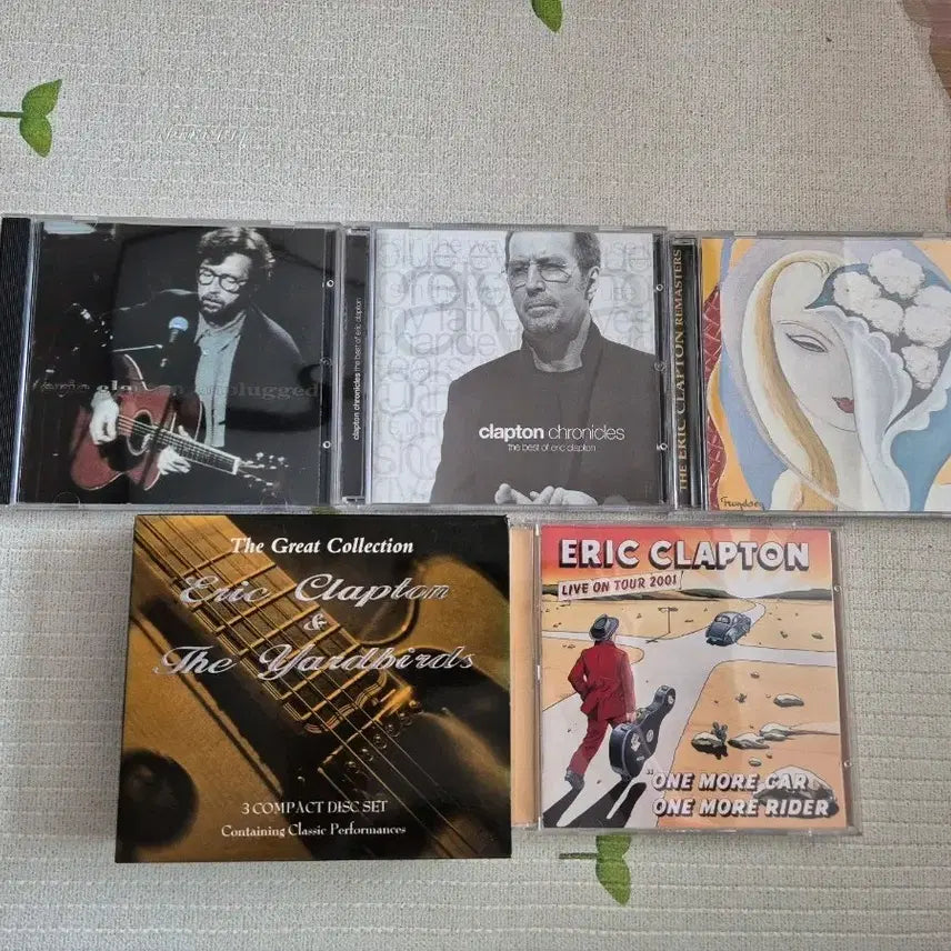 [BUNJANG] Eric Clapton CD Collection / 에릭 클랩튼 CD 음반 모음