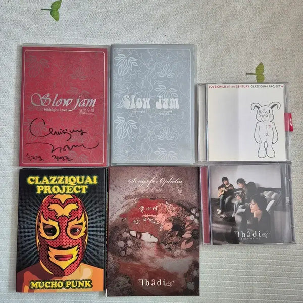 [BUNJANG] Clazzi콰이 & E-BADI Slow Jam Album Collection (Includes Signed Album) / 클래지콰이 이바디 슬로우 잼 앨범 모음