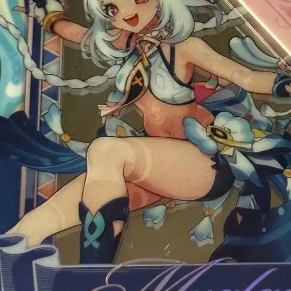 [BUNJANG] Genshin Impact Malani Acrylic Stand + Photocard (Unused Code) / 원신말라니 아크릴스탠드 +포카 코드미사용