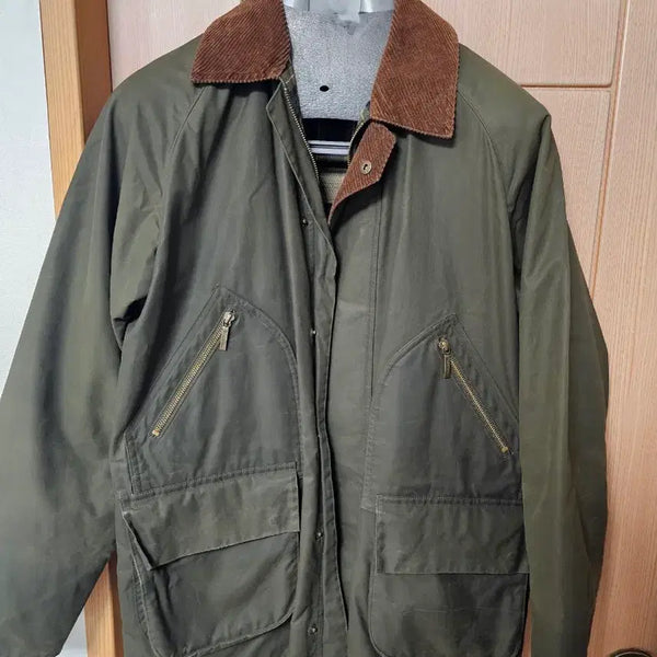 [BUNJANG] Brooks Brothers Wax Jacket Corduroy / [100]정품 브룩스브라더스 왁스자켓 바버 코듀로이 M