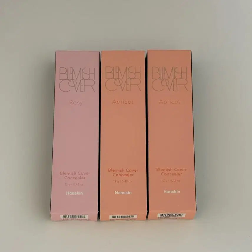 [BUNJANG] Hanskin Blemish Cover Concealer (Rosy, Apricot) / 한스킨 블레미쉬 커버 (로지,애프리콧)