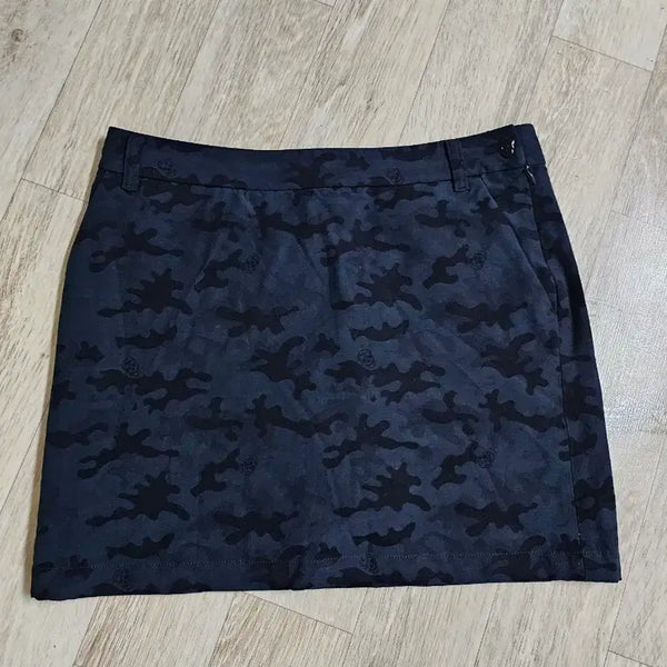 [BUNJANG] Amazingcree Camo Pattern Golf Skirt Size 70 / 어메이징크리 치마 70
