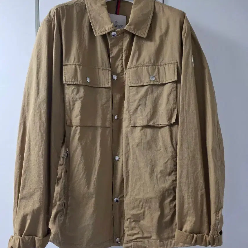 [BUNJANG] Moncler Khaki Cotton Jacket / 몽클레어 야상 바람막이 4