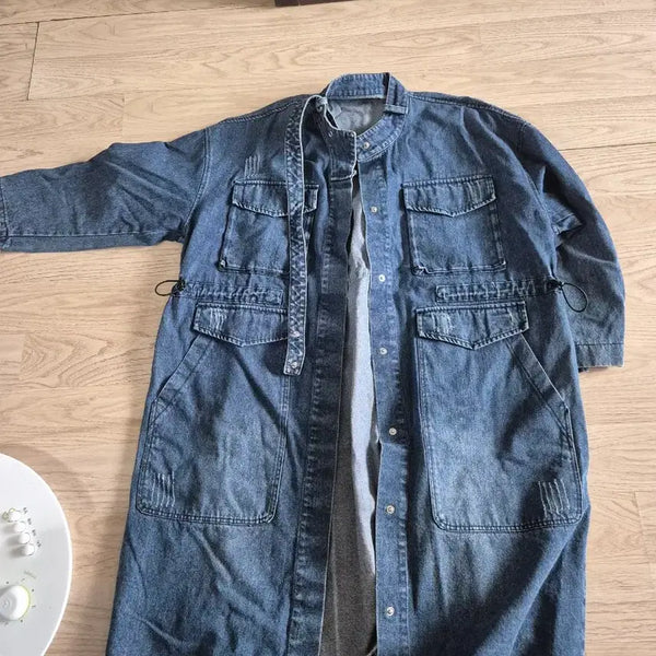 [BUNJANG] Denim Jacket / 차이나 데님청카바/88