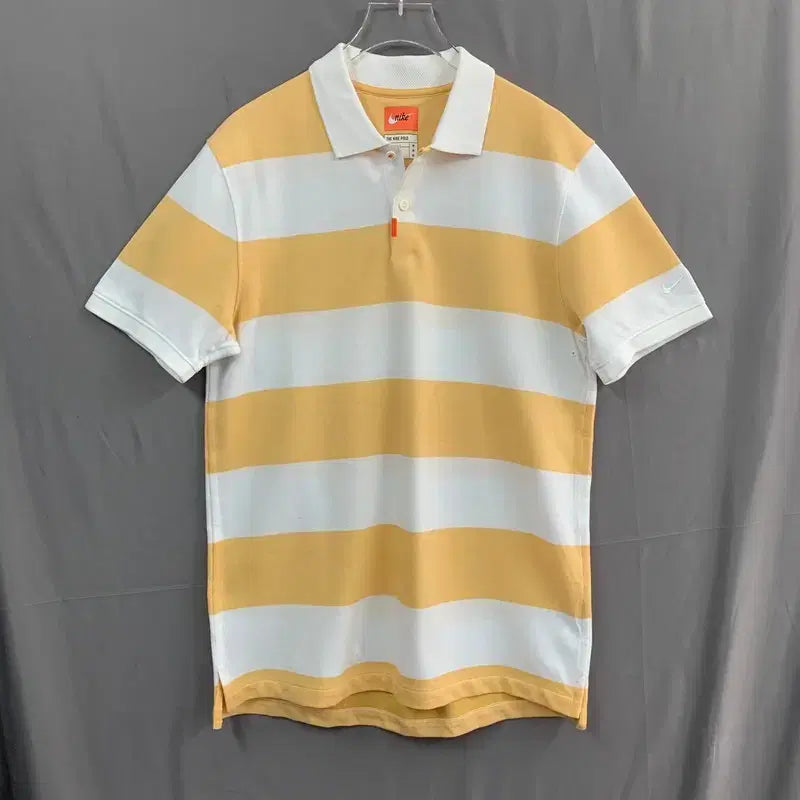 [BUNJANG] Nike Dri-FIT Stripe PK Polo Short Sleeve Shirt / M 나이키 드라이핏 스트라이프 PK 폴로 반팔 카라티