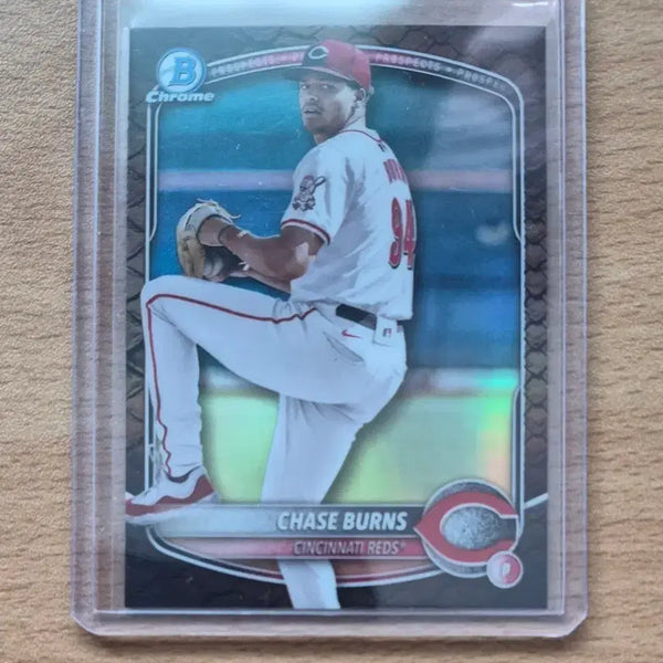 [BUNJANG] 2025 Bowman Chrome Elly De La Cruz Cincinnati Reds Laorescent Refractor Card / MLB 2025 바우만크롬 신시내티 체이스 번스 랩틸리언 리프렉터카드