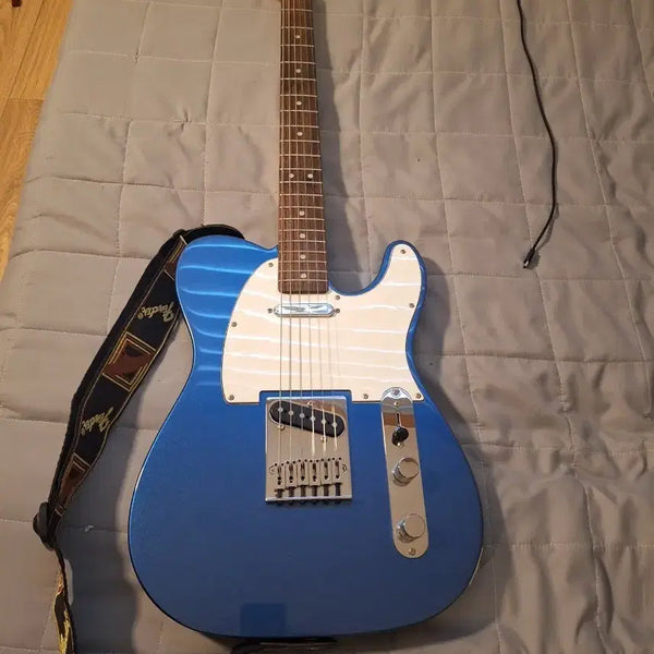 [BUNJANG] Squier Affinity Telecaster Electric Guitar - Blue / 스콰이어 어피니티 텔레캐스터 블루(교환 가능)