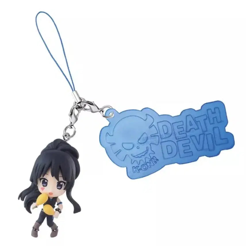[BUNJANG] K-ON! Mio Akiyama Death Devil Keychain Strap / 케이온 미오 데스데빌 키링 스트랩