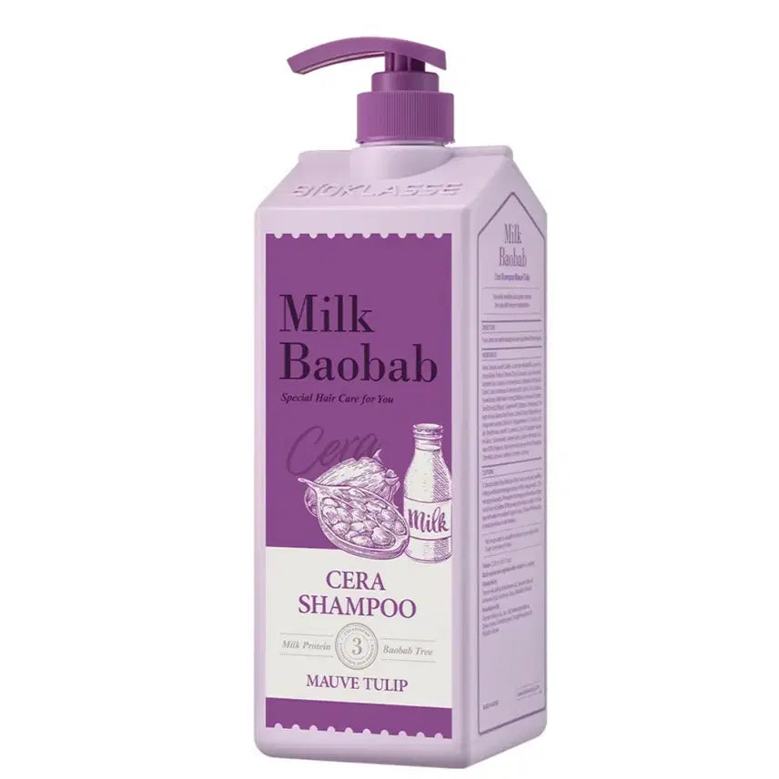 [BUNJANG] MilkBaobab Ceramide Shampoo Mouve Tulip 1.2L / (새상품) 밀크바오밥 세라마이드 샴푸 모브튤립 1.2L