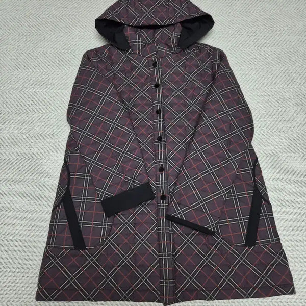 [BUNJANG] Checkered Hoodie Jumper / 체크후드점퍼