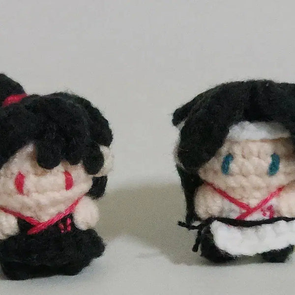 [BUNJANG] Hwasan Gwihan Cheonmyeong Knitted Doll & Keyring Set / 화산귀환 천명  뜨개인형 , 뜨개키링