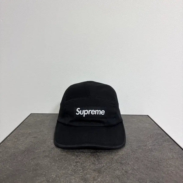 [BUNJANG] Supreme Box Logo Camp Cap Hat Black / (OS) 슈프림 박스로고 캠프캡 모자 블랙