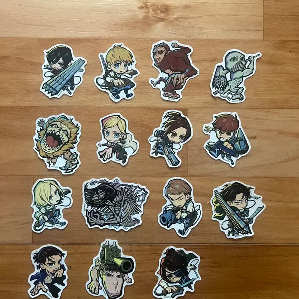 [BUNJANG] Attack on Titan Sticker Bundle Set / 진격의거인 스티커 일괄