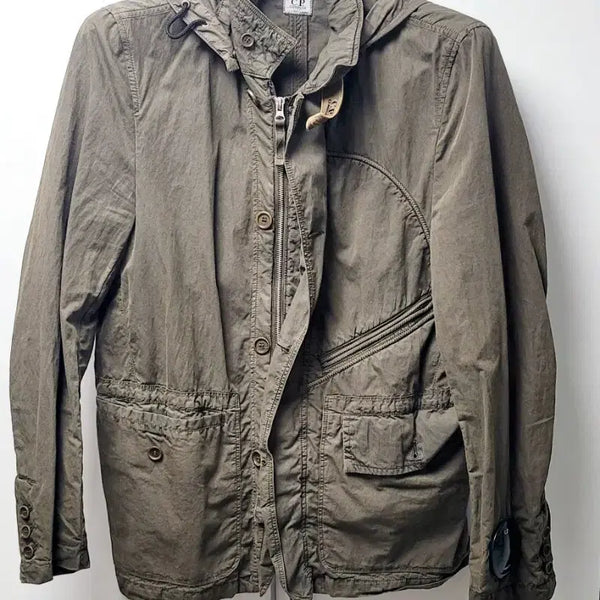 [BUNJANG] C.P. Company Khaki Hooded Jacket / C.P.컴퍼니 후드 자켓 카키
