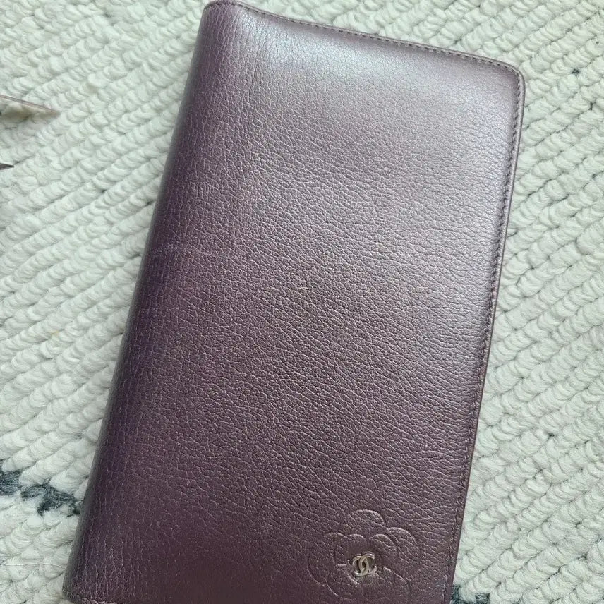 [BUNJANG] Chanel Camellia Long Wallet / 샤넬 까멜리아 장지갑