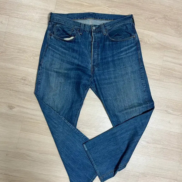 [BUNJANG] Levi's 47501 Selvedge Chainstitch Jeans / [38] LVC 47501