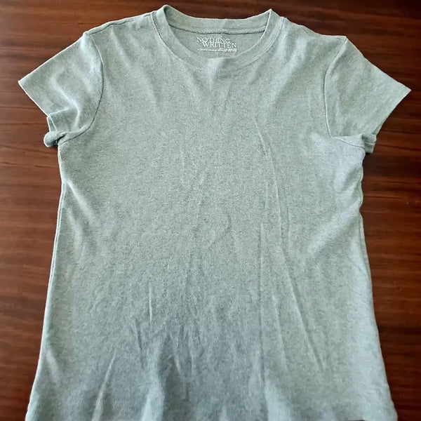 [BUNJANG] NOTHING WRITTEN Gray T-shirt / 나띵리튼 반팔 티셔츠 회색