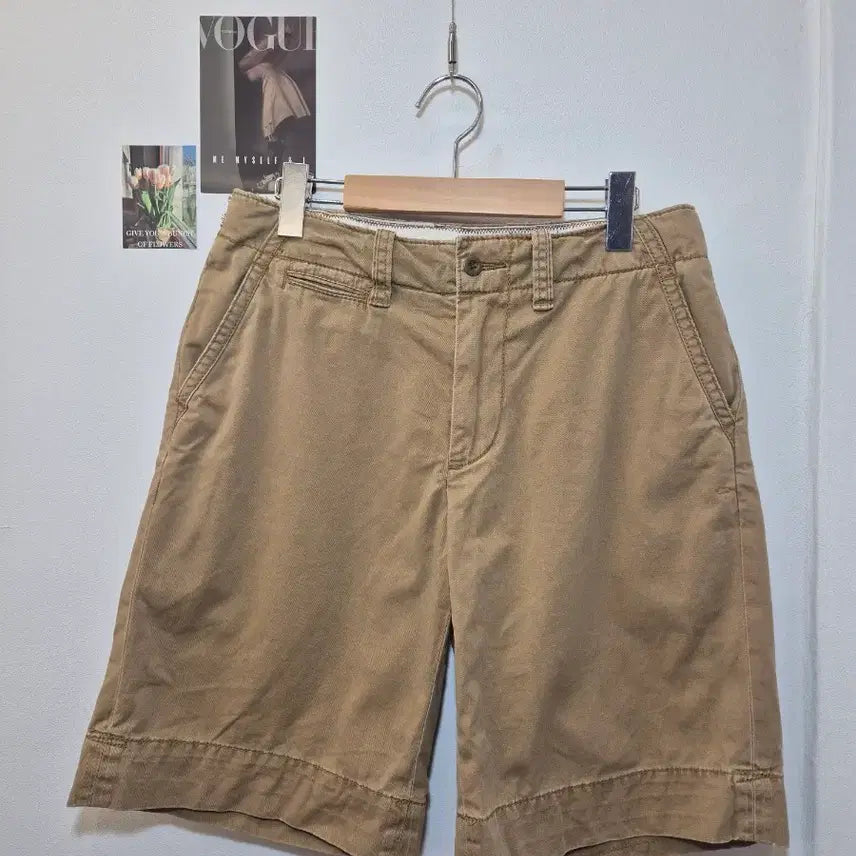 [BUNJANG] Polo Ralph Lauren Khaki Cotton Shorts Size 30 / 폴로 랄프로렌의 카키색 면 반바지사이즈는 30