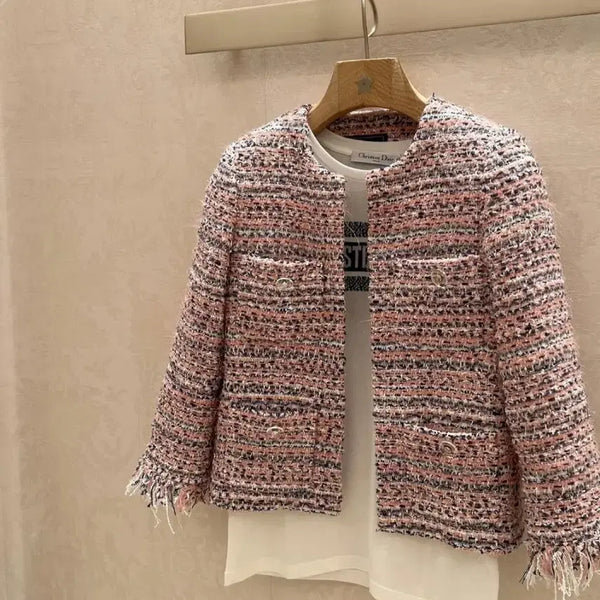 [BUNJANG] The Louran Exclusive ACT 3 Tweed Jacket S / 더로랑 익스클루시브 act3 트위드 자켓 s